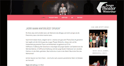 Desktop Screenshot of jungestheaterwinterthur.ch
